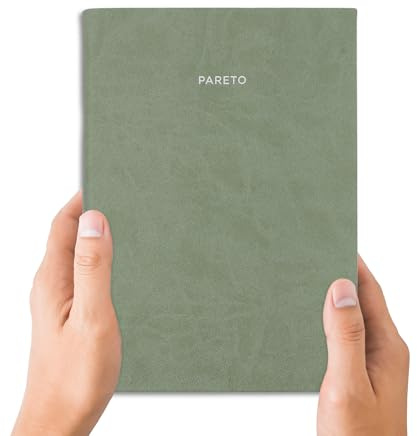 Pareto Planer 2026 – Perfekt organisiert Ziele erreichen, Produktivität steigern, gute Gewohnheiten entwickeln | Wochenplaner 2026, Buchkalender, Tagesplaner, Erfolgsjournal | Salbei