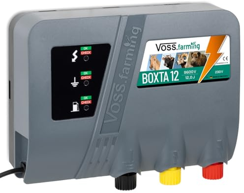 VOSS.farming BOXTA 12 Weidezaungerät 230V 12 Joule für Lange Zäune bis 70km