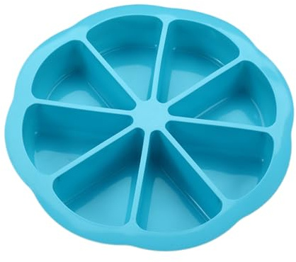 Silicone Cake Molds - Non Stick Mould Making, 8 Cavity Scone Pan with Authentic Material, Cornbread Muffins Baking Pan, Reusable Silicone Moulds for Desserts, Easy Clean Baking Moulds for Home