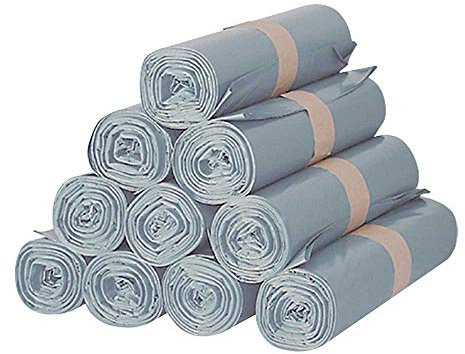 BRB Müllsäcke, grau, 100 Liter, Stärke 20 µm, BxH 780x990 mm, VE=300 Stück