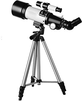 Telescopio Telescopio rifrattore portatile da viaggio con montaggio calibro 50-100 mm, telescopio HD per osservare le stelle per studenti adulti - Telescopio ideale per principianti, con borsa per il