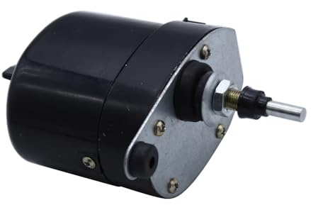 TAKPART 12V Universal Windscreen Wiper Motor 7731000001 01287358 Compatible for Willys Jeep Tractor Fishing Boat, Caravan