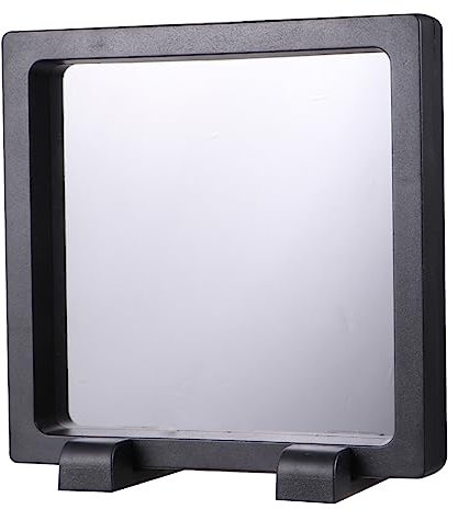 WATIIFUFU Transparenter Displayrahmen Schwebender Halter Schmuckorganizer Aus Pe-material Aufbewahrungsetui Für Halsketten Ringe Und Armbänder Boxen Sockel