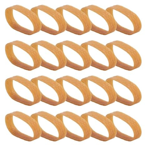 Qsvbeeqj 20/50Pcs Ski Bremse Retainer Set Durchmesser Gummi Bremse Retainer Bands Für Snowboard Outdoor Winter Sport Zubehör