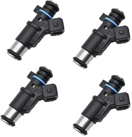 UTONGMU Auto Einspritzdüsen Zubehör Für Peugeot 106 206 306 Für Partner Für Berlingo C2 Kraftstoff Benzin Auto Injektor 4Pcs 1984E0 01F00 2A 0280156357 348001 01F002A
