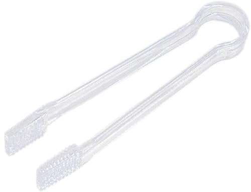 Pinzas de cocina, 5 pinzas for servir alimentos, pinzas acrílicas for pan, pinzas for dulces, bandejas for fiestas, pinzas for ensaladas, pinzas de cristal for aperitivos, pinzas transparentes, pinzas