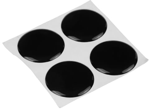 ERINGOGO 4 pièces Protection Serrure Voiture Autocollants Étanches pour Verrouillage Porte Couverture Poussière pour Accessoires Auto