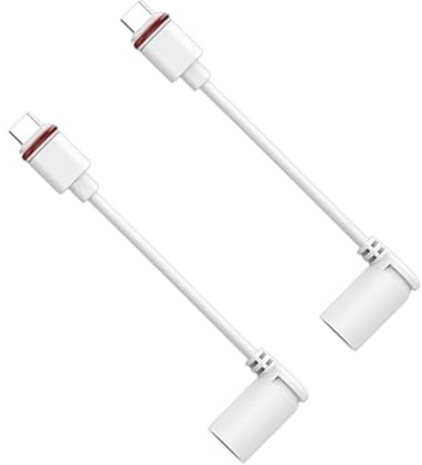 Générique Adaptateur USB-C pour Caméra Extérieure | 2 Pièces Adaptateur pour Caméra Spotlight | Alimentation Portable pour Appareil Électronique - Caravane Bateau Voiture