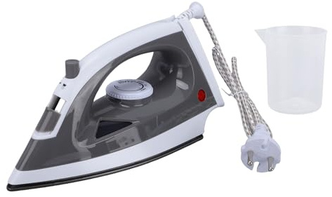 TOPINCN Ångstrykjärn för Kläder, Automatisk Avstängning Nonstick-sula med Justerbara ånginställningar och Självrengöringsfunktion för hem- och Hotellanvändning