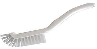 Fugenbürste Fugenreinigung Fliesen Bad Fugen Fugenreiniger Eckenbürste (weiß)