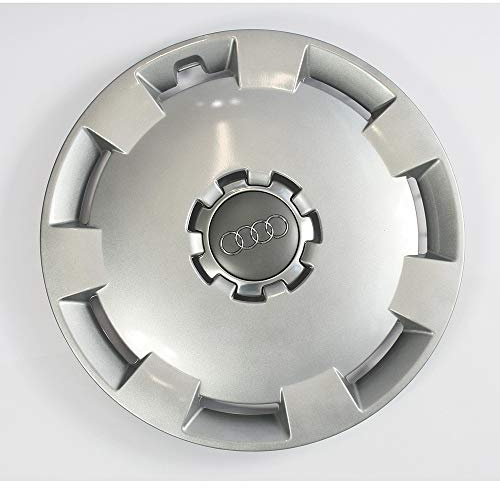 Audi 8P0601147AZ17 Radzierkappe (1 Stück) Radkappe 16 Zoll Radzierblende Kappe, silber