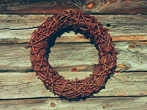 Weidenkranz, Türkranz, Türdekoration, Tischdekoration, Dekoration für Ostern, Hochzeit und Kommunion, Weidenkranz (Ø 50 cm)