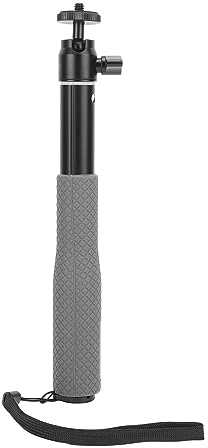 Extension Selfie Stick, Waterproof Underwater Hand Grip Diving Selfie Pole Stick for Insta360 and Other Action Cameras, 360 Degree Rotation, 1/4 Screw Hole