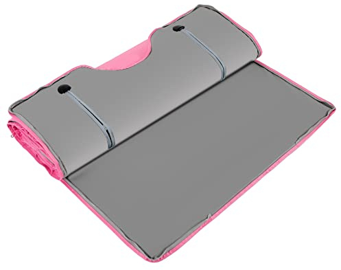 Coperta per sauna a infrarossi – Terapia professionale disintossicante, sacco sauna a infrarossi, soffitto shaper – argento, spina europea, potenza 650 W, timer 15-60 minuti