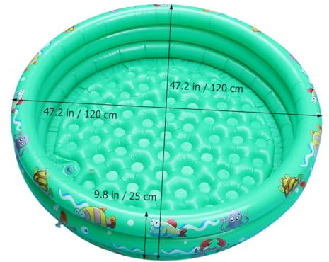 Kisangel Piscine Gonflable pour Garçon Fille Bouée Eau Matelas Aquatique pour Piscine Garçon Fille Et Adultes Vert