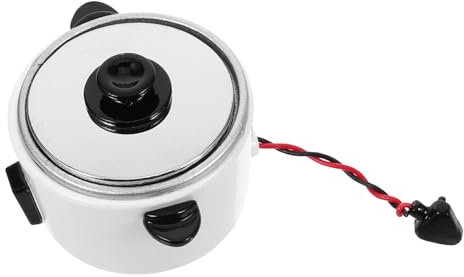 Toddmomy Miniatur Reiskocher Für Küchenzubehör Für Puppenstuben Hochwertiger Mini-Rice Cooker Deko Für Mini-häuser Und Sammler