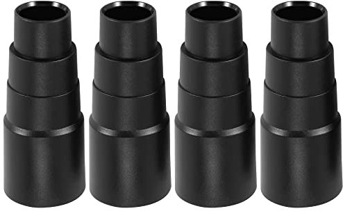Fuhjythy 4 Pcs Vacuum Cleaner Hose Adapter,Universal Vacuum Hose Reducer Hose Adaptor for Vacuum Cleaner Hose Hose Connector