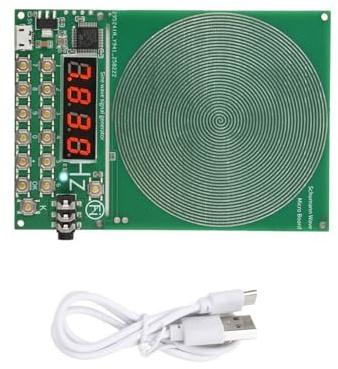 Xanorrg Generatore Frequenza Regolabile con Simulazione Risonanze Terrestri A 7 83 Hz Tecnologia DSP Precisione Uscita Sinusoidale Stabile Generatore Segnale Frequenza Regolabile