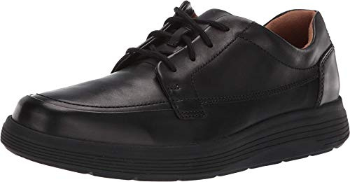 Clarks Un Abode Ease Mens Black Leather, 8.5