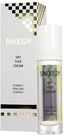 bingospa anti-edad anti-arrugas Día Color Crema con Vitamina C, E y spiru Lina Fur Humedad Cuidado – 50 g