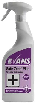 PBS Medicare 6 x 750ml Best Price Evans Safe Zone Plus Disinfectant Cleaner