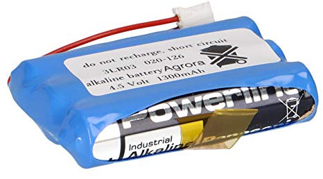 Batteriepack 4,5V F1x3 Micro AAA Kabel + Stecker kompatibel Safe-O-Tronic 38400200