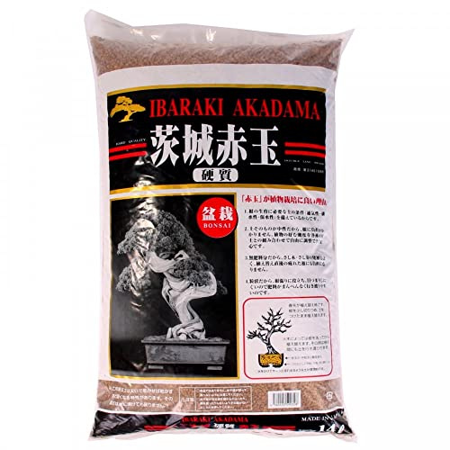 Japan Bonsai-Erde Akadama 5-10 mm Ibaraki hart 4 Liter