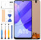OLED Materiale Schermo LCD e Digitizer Assemblea Completa per Samsung Galaxy A50 SM-A505 Matrix Sensore Lente Vetro Kit Ricambio Nuovo