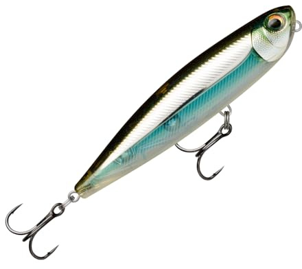 Rapala Precision Xtreme Pencil Angelköder, schwimmender Meeresköder, Schwimmtiefe: Oberfläche, Angelgerät aus Kunststoff