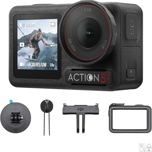 DJI Osmo Action 5 Pro Surfing Combo, 4K-Action-Cam für Surfer