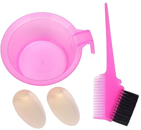 BELLIFFY Pettine per Tinta Chioma Rosa, Set 2, Plastico