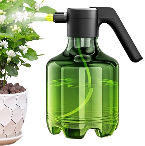 Biniveil Pulverizador Eléctrico, 3000ml Recargable Para Jardín, Atomizador Ajustable de 1500mAh para Plantas Interior y Exterior Limpieza y Pintura en Hogar y Jardín