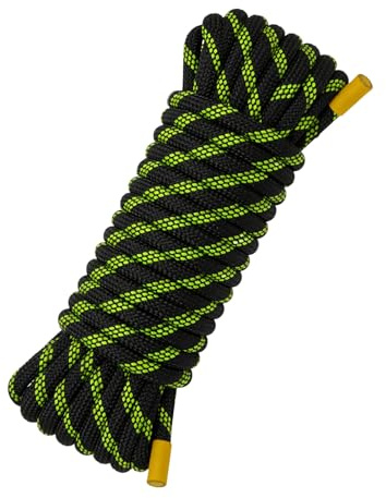 YIUBCZOQI 30m Corda Statica da Arrampicata 10mm per Outdoor Sport, UIAA
