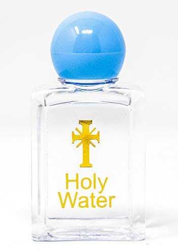 Catholic Gift Shop Lourdes Holy Water Bottle Filled with Lourdes Water & Lourdes Prayer Card