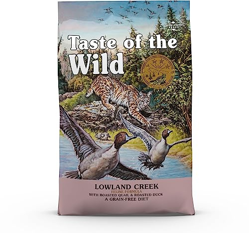 Taste Of The Wild Kattfoder med grillad vaktel och anka 2 kg Lowland Creek