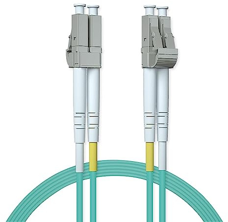 ipolex OM3 LC to LC Multi-Mode Duplex Fibre Patch Cable 15m(49.21ft)