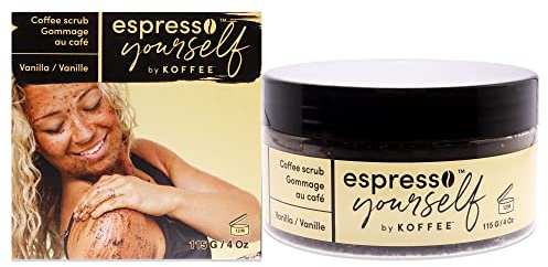 Koffee Beauty Coffee Scrub - Vanilla for Unisex 4 oz