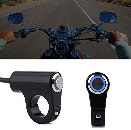 Für 22Mm Motorrad Schalter Motorrad Lenkerschalter Lenkerhalterung - Motorradlenkerschalter Ersetzen Sie Professionelle Auto-Druckschalter Schalter 22 Mm Wasserdichter Motorrad-Lenkerhalter Schalter