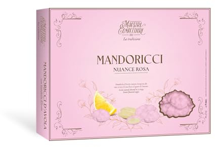 Confetti Maxtris Mandoricci con Mandorla, Nuance Rosa
