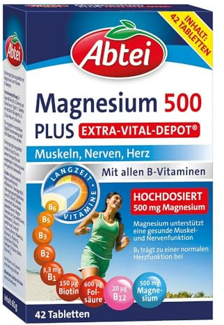 Abtei Magnesium 500 Plus Vital Depot Tabletten 42 stk