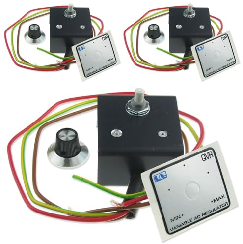 VARIABLE DIMMER SWITCH QVR/S 15A AC VOLTAGE REGULATOR FOR HEAT LAMP DISPLAY GANTRY (3)