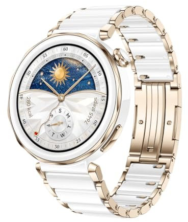 HUAWEI Orologio GT 5 Pro 42 mm Smartwatch, Design Sharp-Edged, Orologio Sportivo Pro-Level, Monitoraggio della Salute, Monitoraggio ECG, Durata della Batteria fino a 14 Giorni, GPS, Chiamata