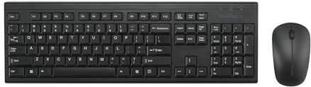 Kensington KM150 EQ - Juego de Escritorio inalámbrico, Teclado y Mouse inalámbricos (K75562NA)