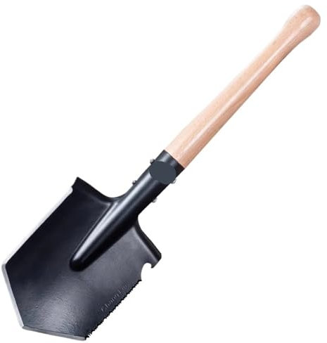 Vanga da giardino multifunzionale in acciaio al carbonio Vanga for confine Vanga for compostaggio Vanga for trapianto Maniglia facile ed ergonomica Essere utilizzata for piantare Scavare Diserbo Paesa