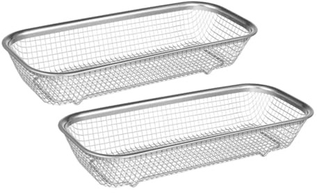 GOOHOCHY 2pcs Chopstick Storage Box Dishwasher Basket Stainless Steel Material for Dishwasher Cutlery Holder and Kitchen Organization for Small Spaces in Your Home