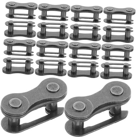 Yardwe 20 Stücke Fahrrad Kettenglied Verbinder Stahl Fahrradkette Reparatur Zubehör Für Fahrradkette Reparatur Und Wartung Fahrrad Fehlendes Glied