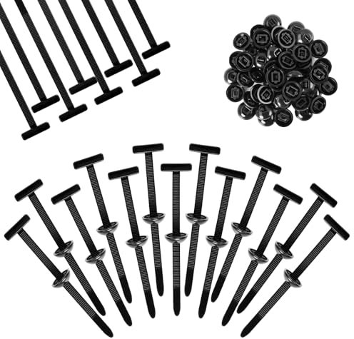 Boucle de Serre-câble Universelle en Nylon,Serre-Câbles en Nylon Autobloquants Universels,Fermetures éclair Résistantes aux UV,Outil en Plastique pour Réparation Quotidienne de Voiture(50 pièces)