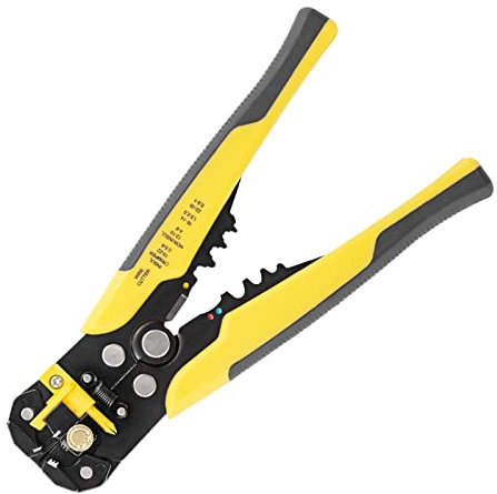 8'' Crimper Cable Cutter Automatic Wire Stripper Tools Crimping Pliers Terminal Tools for Stripping Sheathed Cores