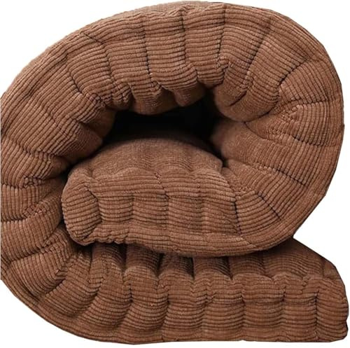 Bankauflage Bankkissen Outdoor 150x50 200x40 120x40 100x40 180x50 ,Sitzkissen Gartenstuhl,Sitzauflage Bequeme Bankpolster, for Bank, Fensterbank, Gartenmöbel, Terrasse, Drinnen(Kaffee,165x45cm/65x18in