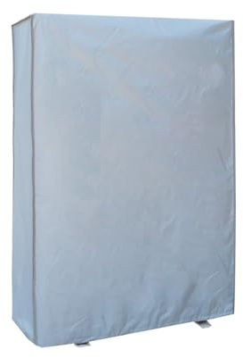 Housse Pompe A Chaleur, Protection Climatiseur Exterieur, Tissu Oxford, Protection sur 5 Côtés, Résistante au Soleil, à L'eau(Gray,110x45x150cm)